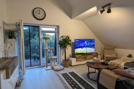 Lichtdurchflutete Dachgeschosswohnung mit sehr großem Süd- Balkon 4 zimmer