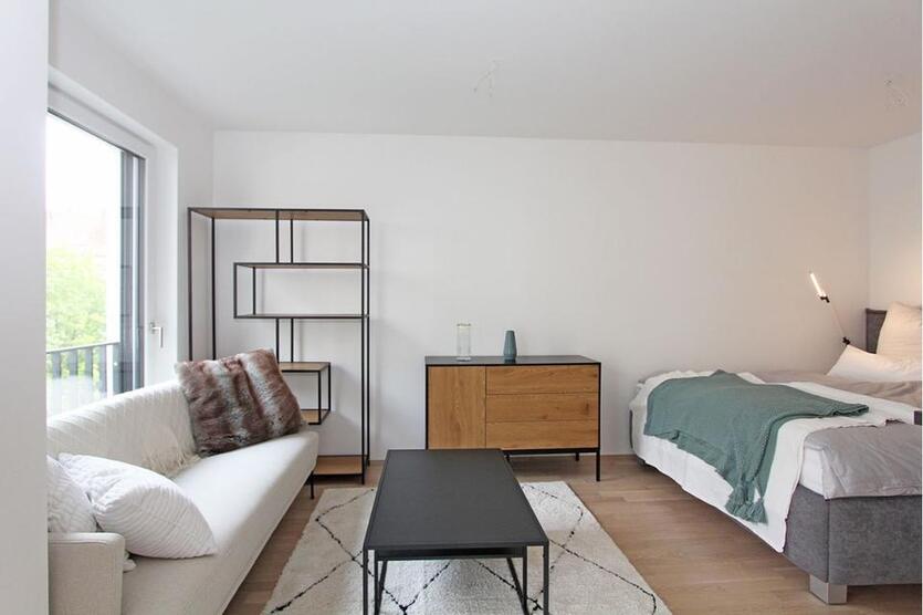 Top-1-Zi-Business NeubauWohnung mit Balkon an der Donnersbergerbrücke