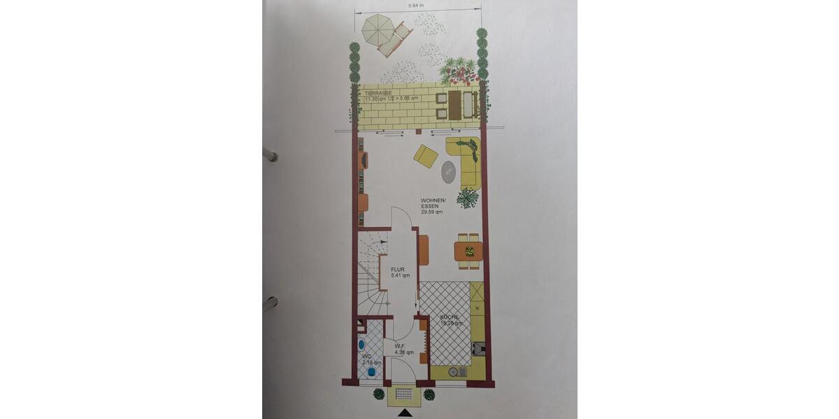 Reihenhaus Grafing bei München - 5 Zimmer, 130 m&sup2;, 2.370&euro; | Angebot:26257680