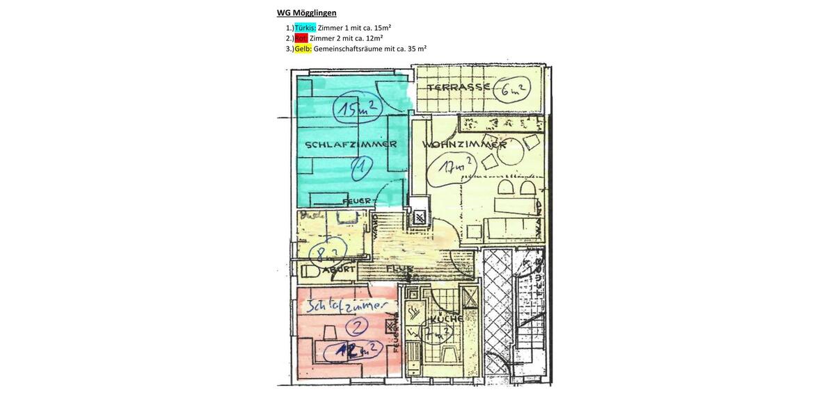 Wohnen auf Zeit Mögglingen - 15 Zimmer, 35 m&sup2;, 400&euro; | Angebot:24301755