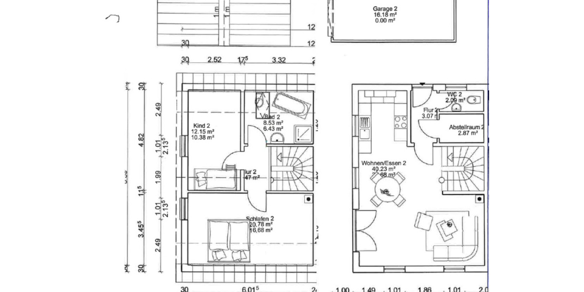 Doppelhaushälfte Altenkunstadt - 3 Zimmer, 80 m&sup2;, 800&euro; | Angebot:24695614