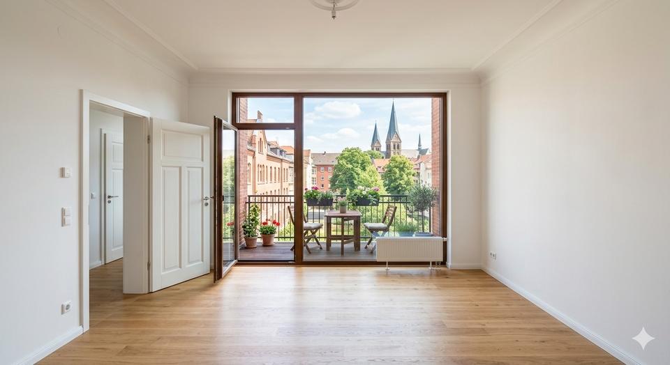 Wohnen auf Zeit Braunschweig Nordstadt - 4 Zimmer, 96 m&sup2;, 600&euro; | Angebot:26432776