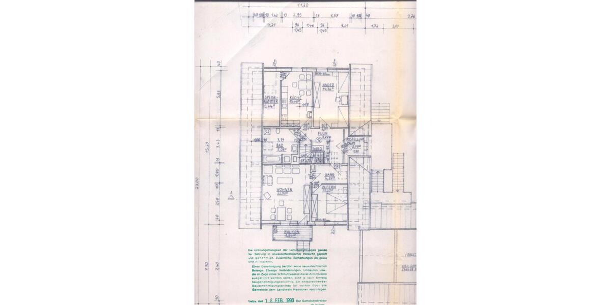 Dachgeschoßwohnung Uetze - 3 Zimmer, 92 m&sup2;, 700&euro; | Angebot:26567078