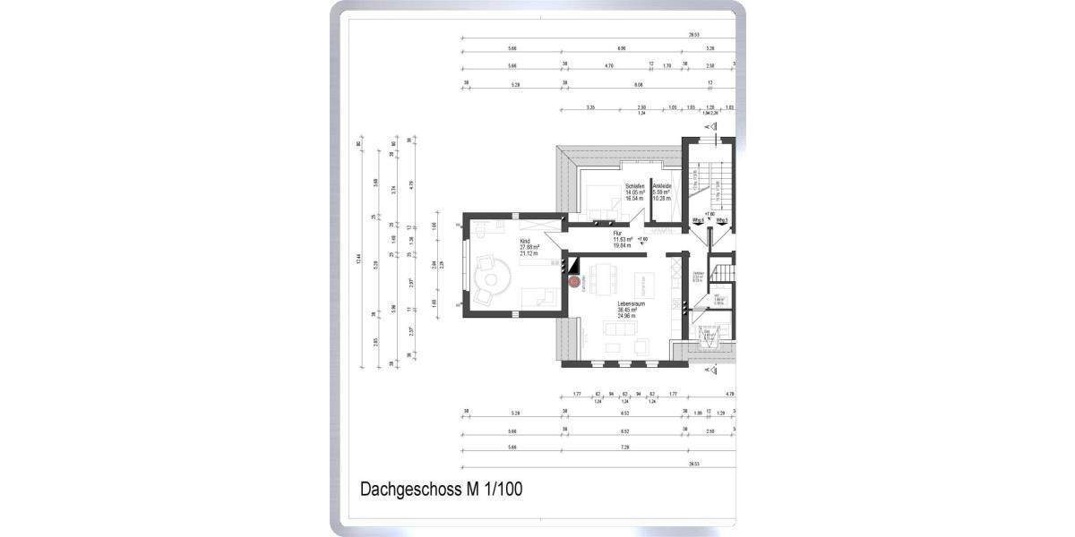Etagenwohnung Babenhausen - 3 Zimmer, 105 m&sup2;, 1.250&euro; | Angebot:24528668