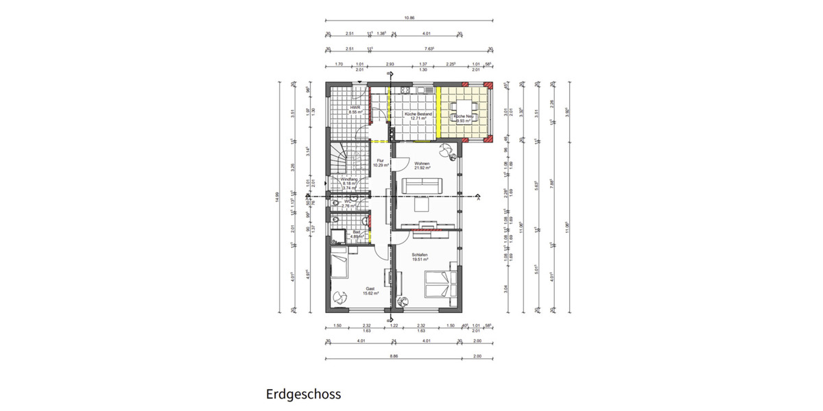 Erdgeschoßwohnung Papenburg - 3 Zimmer, 100 m&sup2;, 1.100&euro; | Angebot:25902958