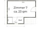 Wohnen auf Zeit Osnabrück Dodesheide - 1 Zimmer, 23 m&sup2;, 790&euro; | Angebot:25896193