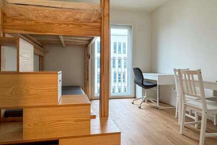 Wohnung Rosenheim Innenstadt - 1 Zimmer, 19 m&sup2;, 450&euro; | Angebot:25100604