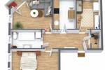 Etagenwohnung Limbach-Oberfrohna Oberfrohna - 3 Zimmer, 87 m&sup2;, 480&euro; | Angebot:26343479