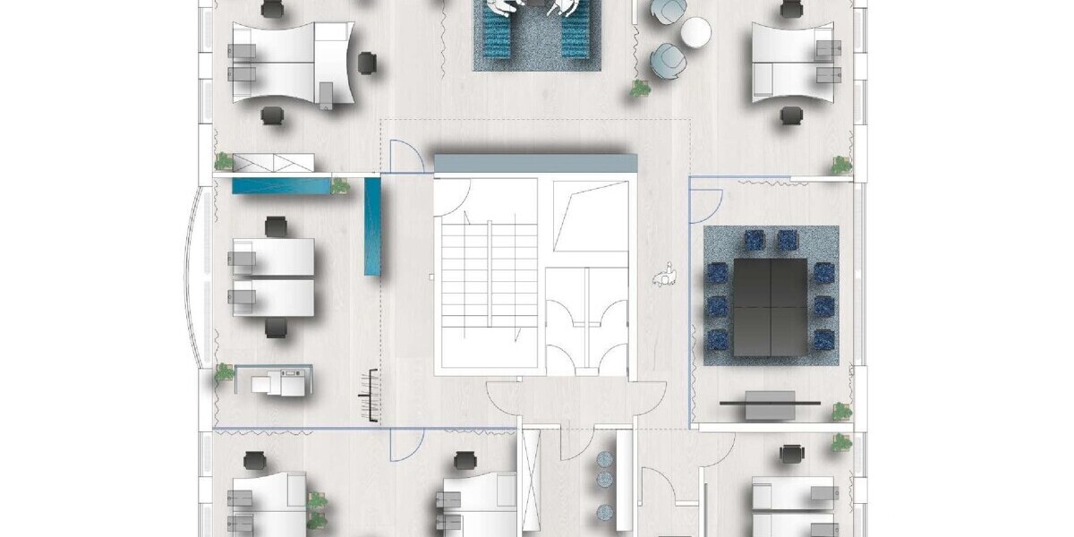 Sofort bezugsfertige Einzelbüros, Open Spaces oder Raum-Kombinationen mit moderner, hochwertiger Ausstattung - Gewerbeobjekt München Schwabing-Freimann | Angebot:26998882