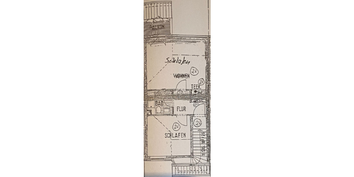 Etagenwohnung Pinnow - 3 Zimmer, 94 m&sup2;, 780&euro; | Angebot:24748476