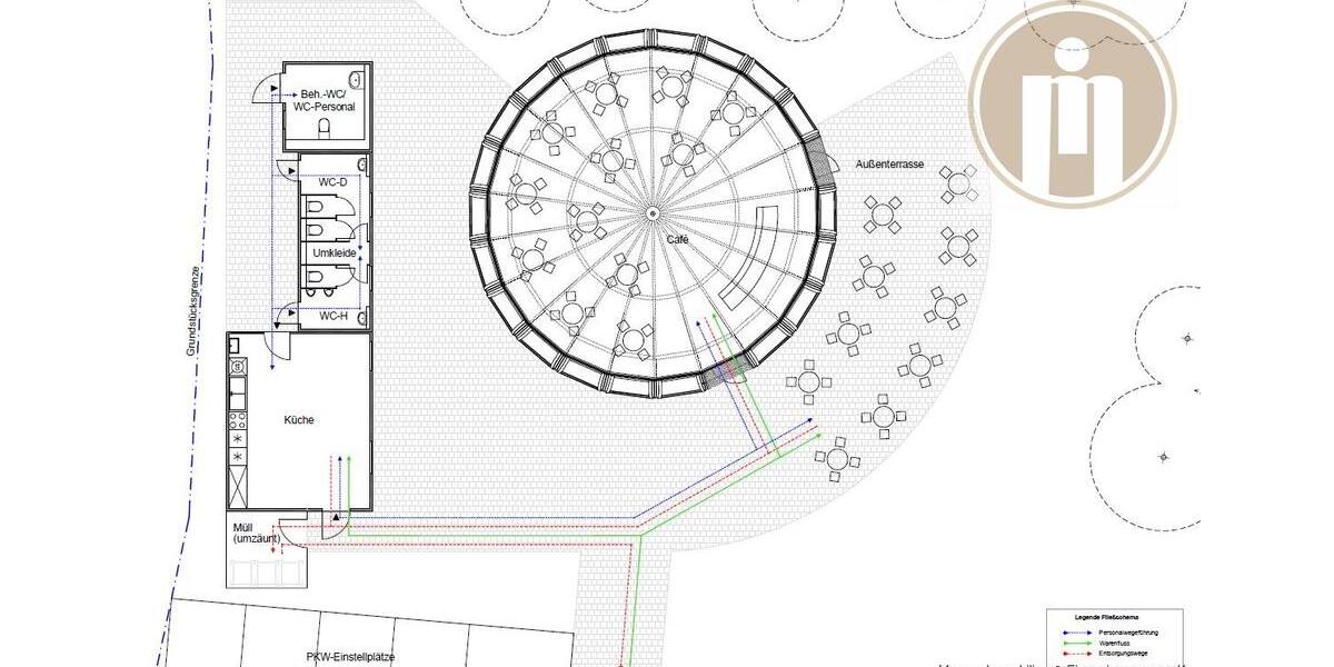 Gewerbegrundstück mit Glaspavillon in Hannover-Herrenhausen zimmer