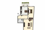Etagenwohnung Chemnitz Hilbersdorf - 2 Zimmer, 62 m&sup2;, 269&euro; | Angebot:26758979