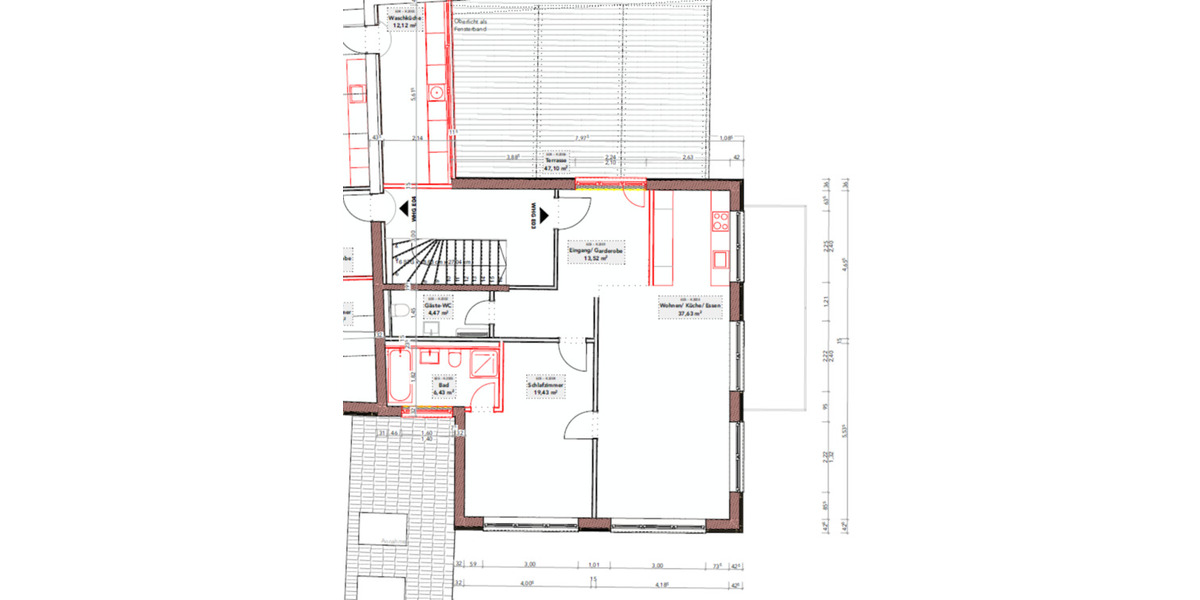 2-Raum-Wohnung mit Dachterrasse in Breitenbach – Erstbezug 2026! 2 zimmer