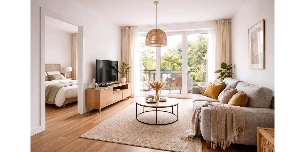 Etagenwohnung Münster Gievenbeck - 2 Zimmer, 59 m&sup2;, 950&euro; | Angebot:25275235