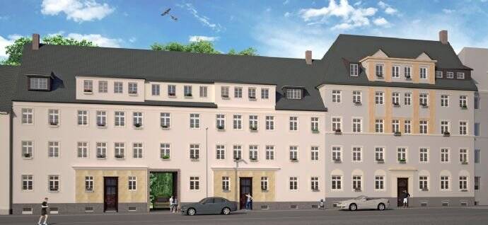 Etagenwohnung Chemnitz Lutherviertel - 3 Zimmer, 69 m&sup2;, 575&euro; | Angebot:25899141