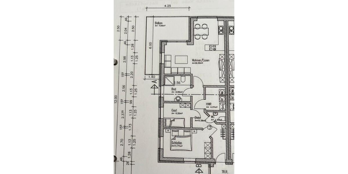 Etagenwohnung Husum - 3 Zimmer, 78 m&sup2;, 975&euro; | Angebot:26125835
