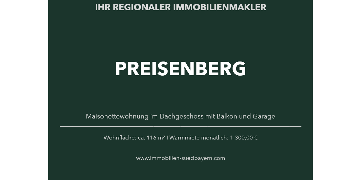 Etagenwohnung Landshut Auloh - 3 Zimmer, 116 m&sup2;, 1.150&euro; | Angebot:27018491