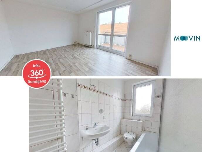 Etagenwohnung Bad Lauchstädt Kleinlauchstädt - 3 Zimmer, 57 m&sup2;, 350&euro; | Angebot:26731049