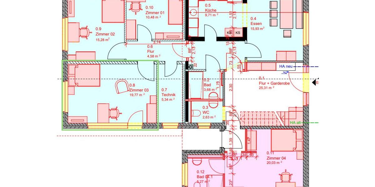 Wohnen auf Zeit Oldenburg Alexandersfeld - 1 Zimmer, 20 m&sup2;, 490&euro; | Angebot:26166273