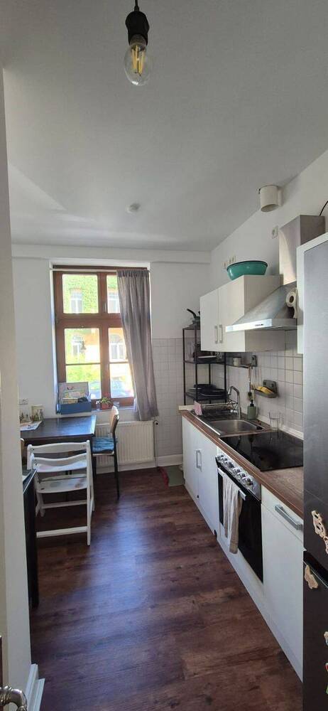 Hochparterre 3-Zimmer-Wohnung in der Mozartstraße mit Einbauküche und Badewanne