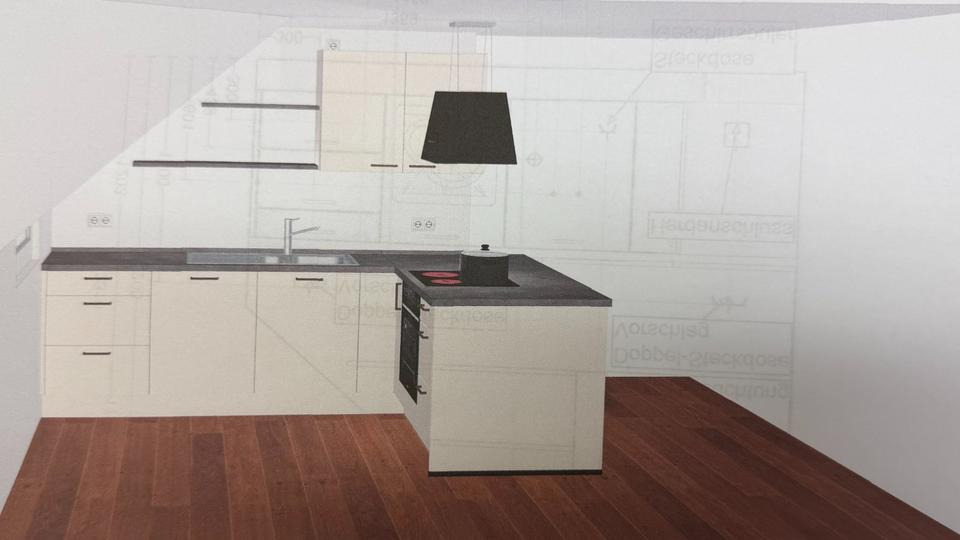 Dachgeschoßwohnung Nienhagen - 2 Zimmer, 56 m&sup2;, 800&euro; | Angebot:24933495