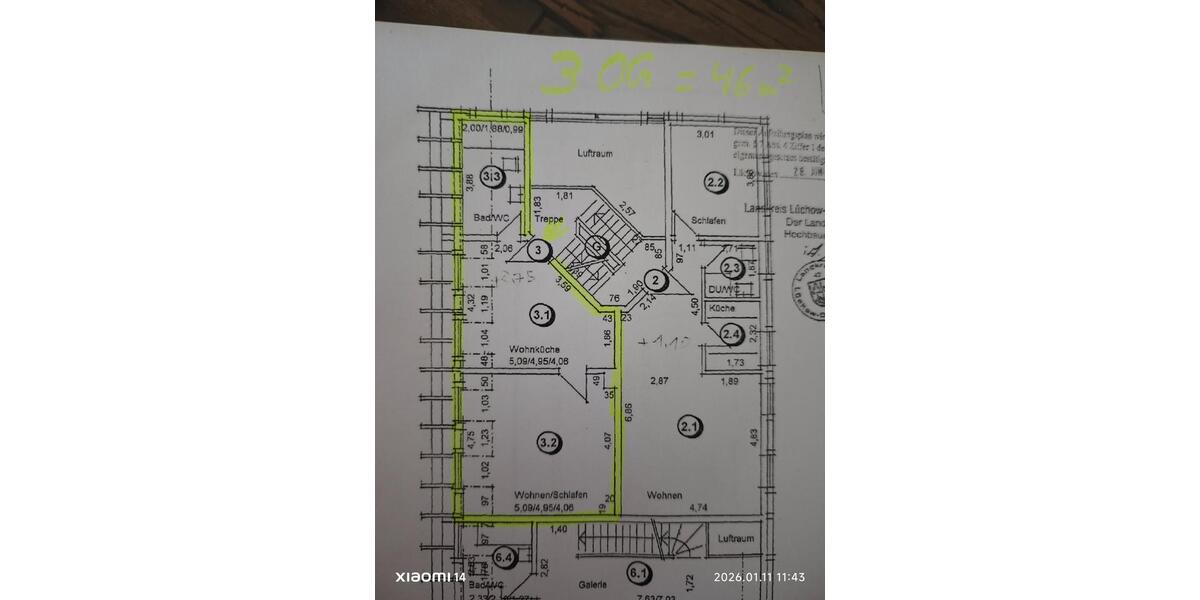 1,5 Zimmer Wohnung in Gorleben 2 zimmer