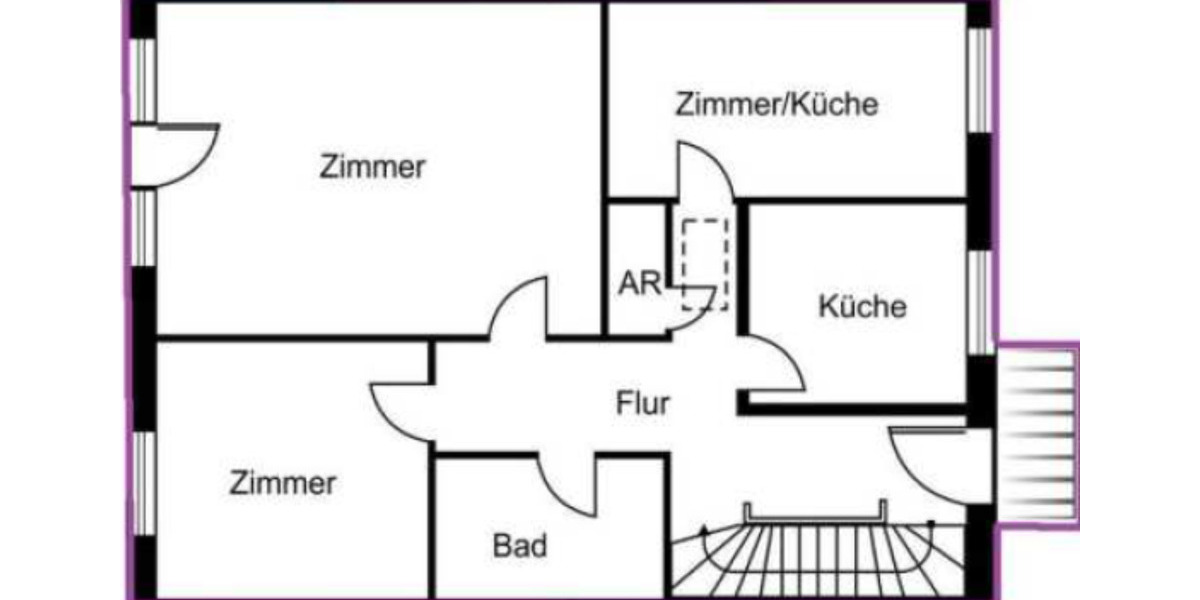 3-Zimmer-Wohnung mit Carport & Blick ins Grüne – Handewitt 3 zimmer