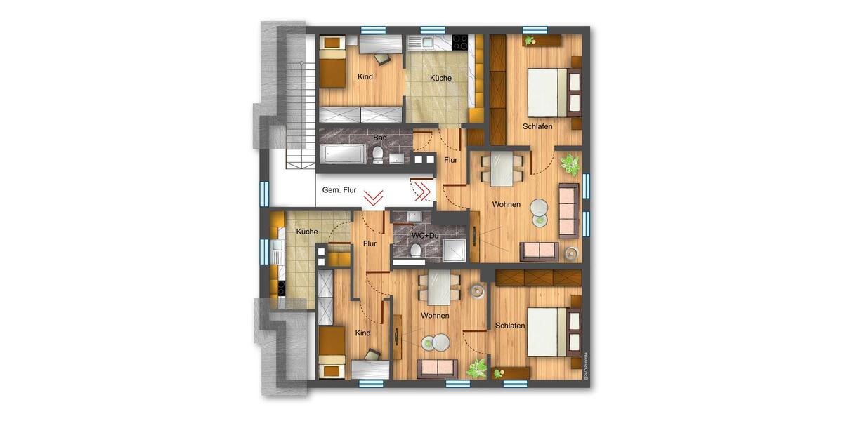 2 Wohnungen mit Charme zu vermieten 3 zimmer