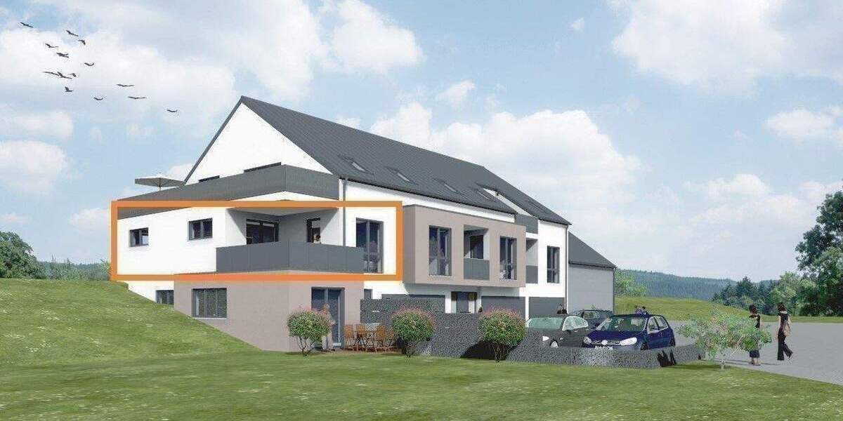 Etagenwohnung Konz Obermennig - 4 Zimmer, 90 m&sup2;, 1.100&euro; | Angebot:26684530