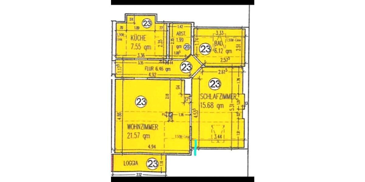 Dachgeschoßwohnung Hamburg Wandsbek - 2 Zimmer, 62 m&sup2;, 1.470&euro; | Angebot:26047385
