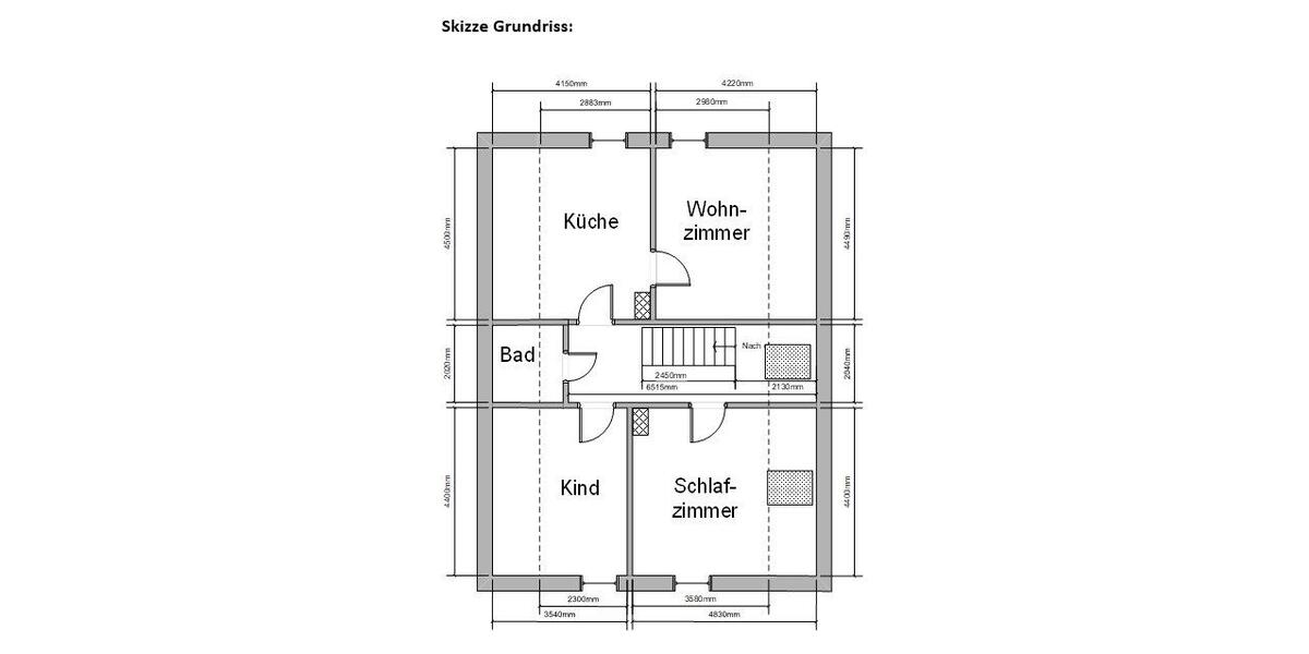 Dachgeschoßwohnung Duisburg Hochheide - 3 Zimmer, 80 m&sup2;, 716&euro; | Angebot:26579701