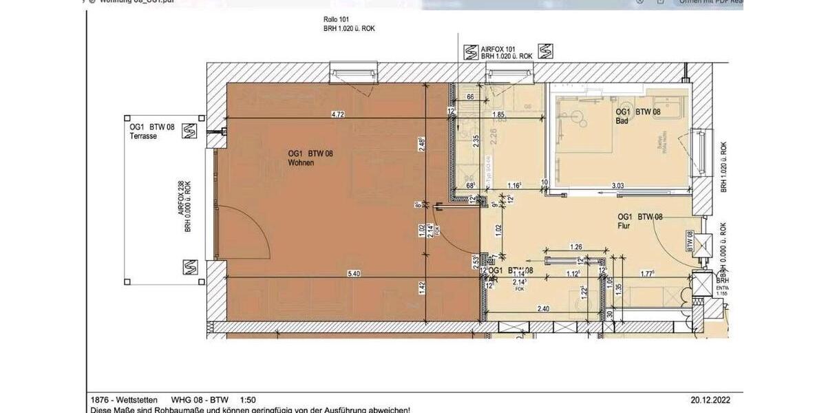 Erdgeschoßwohnung Wettstetten - 1 Zimmer, 49 m&sup2;, 800&euro; | Angebot:26506516