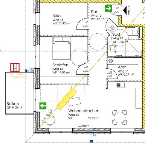 Etagenwohnung Stöckse - 3 Zimmer, 101 m&sup2;, 1.240&euro; | Angebot:25962446
