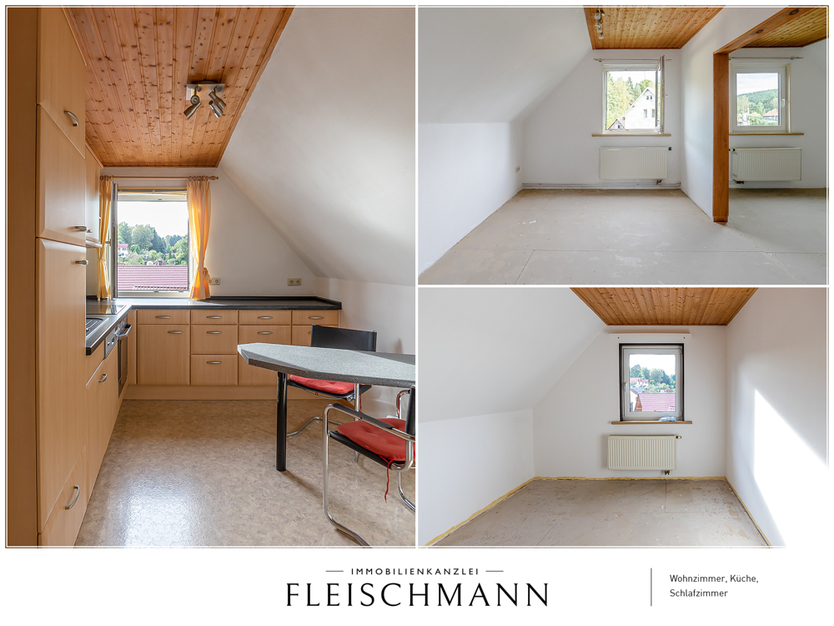 Erstbezug nach Renovierung, mit Einbauküche, Stellplatz möglich 2 zimmer