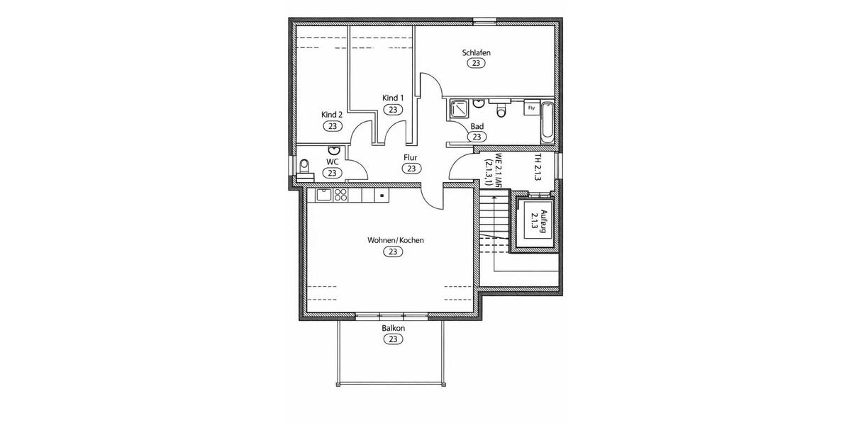 Dachgeschoßwohnung Freital - 4 Zimmer, 92 m&sup2;, 1.050&euro; | Angebot:25904327