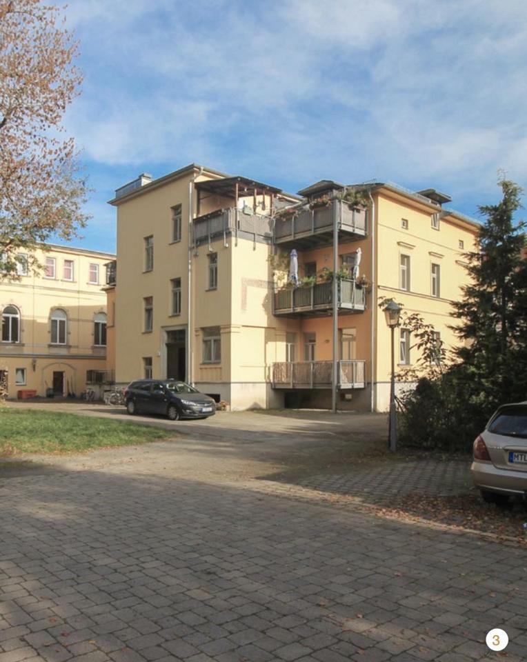 Tolle 2-Zimmer Erdgeschoßwohnung mit Balkon in Grimma zu vermieten