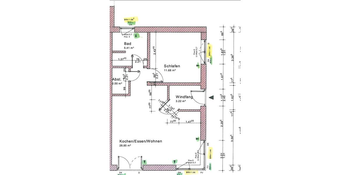 Erdgeschoßwohnung Donauwörth - 2 Zimmer, 50 m&sup2;, 880&euro; | Angebot:25084188