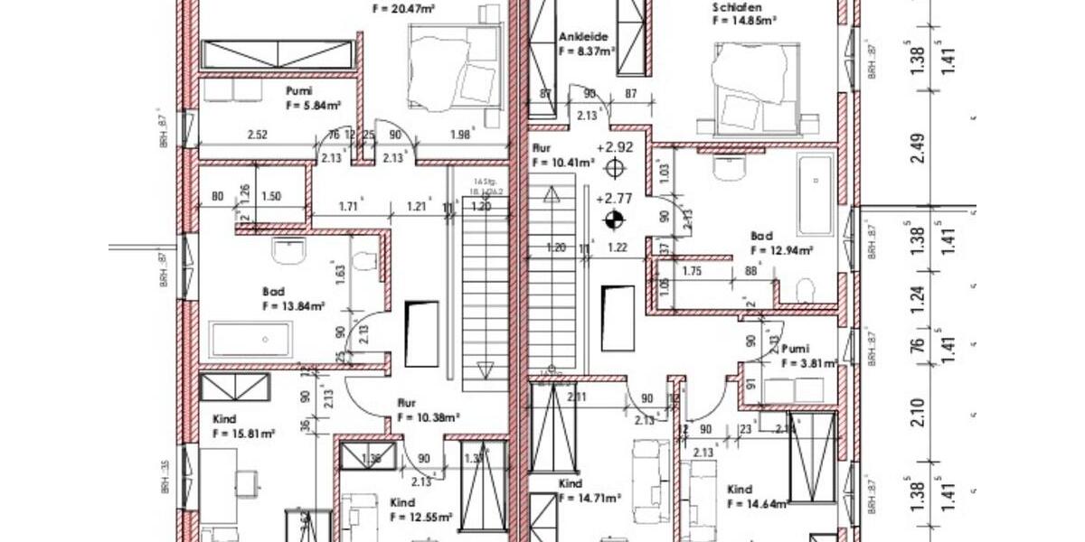 Doppelhaushälfte Bohmte - 5 Zimmer, 162 m&sup2;, 1.600&euro; | Angebot:24640317