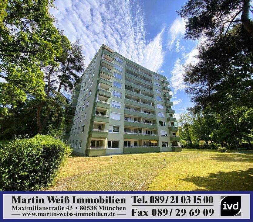 Zeitlos und frisch modernisiert: Großzügige 3-Zimmer-Wohnung mit Süd-Balkon am Haderner Forst