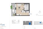 Etagenwohnung Sindelfingen Darmsheim - 1 Zimmer, 35 m&sup2;, 650&euro; | Angebot:24533260