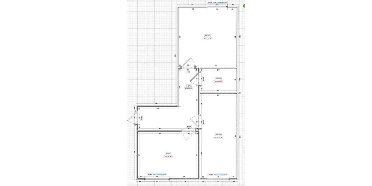 Etagenwohnung Malchin - 2 Zimmer, 54 m&sup2;, 320&euro; | Angebot:25925495
