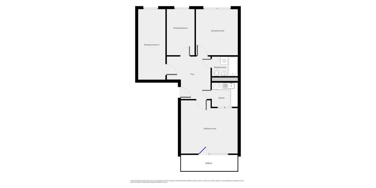 Etagenwohnung Prenzlau - 4 Zimmer, 75 m&sup2;, 448&euro; | Angebot:25654518