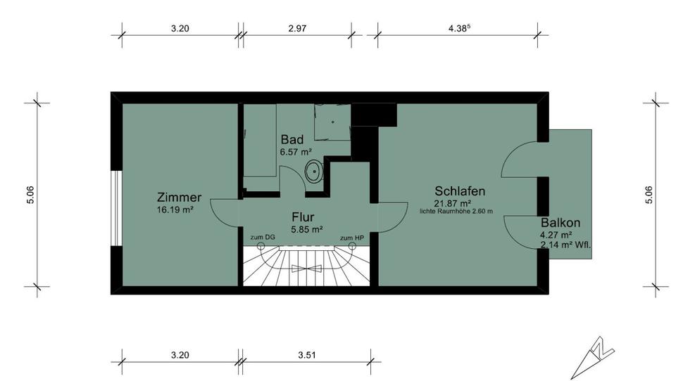 Reihenhaus Stuhr - 5 Zimmer, 150 m&sup2;, 1.300&euro; | Angebot:26030716