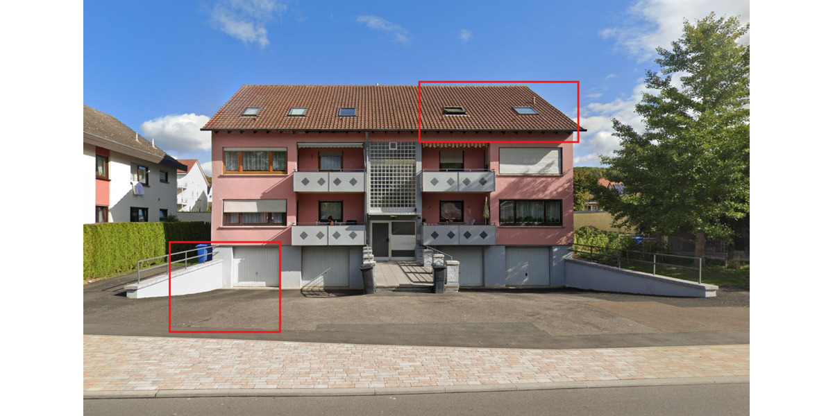 Dachgeschoßwohnung Igersheim - 3 Zimmer, 83 m&sup2;, 830&euro; | Angebot:23871102