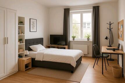 WG-Zimmer in moderner 5er-WG in Eschborn – vollmöbliert 1 zimmer