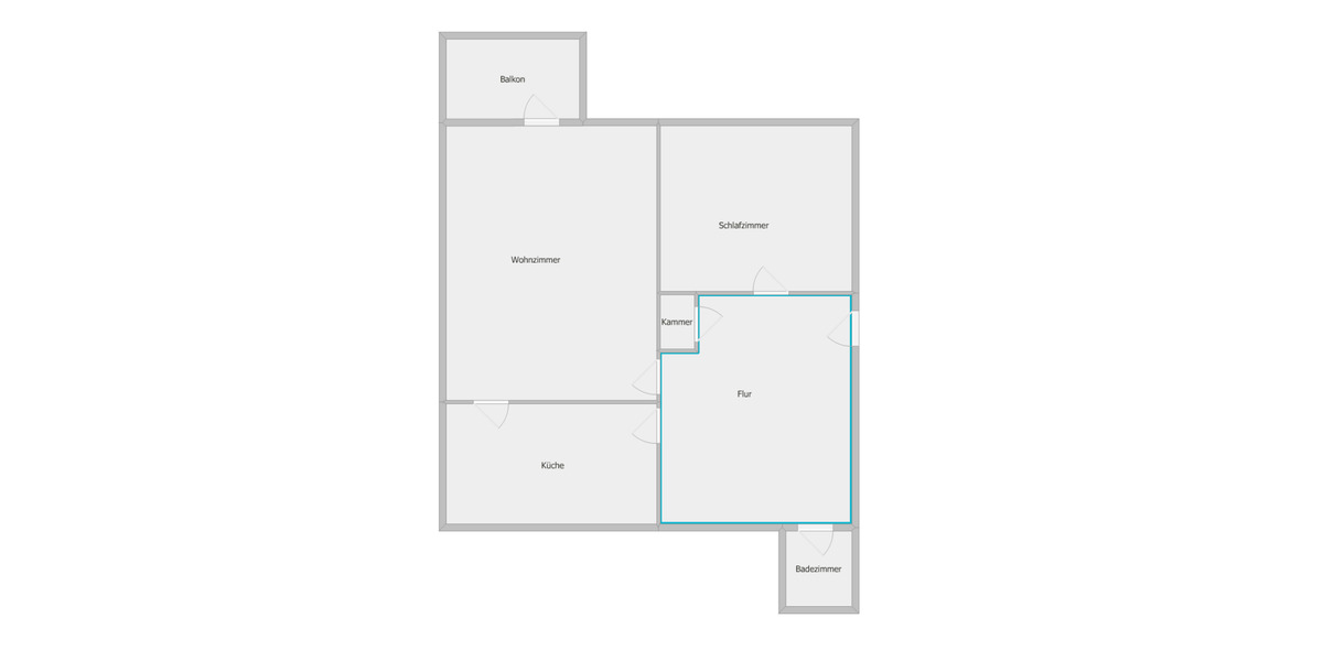 Etagenwohnung Gelsenkirchen Gelsenkirchen-Mitte - 2 Zimmer, 65 m&sup2;, 425&euro; | Angebot:26498543