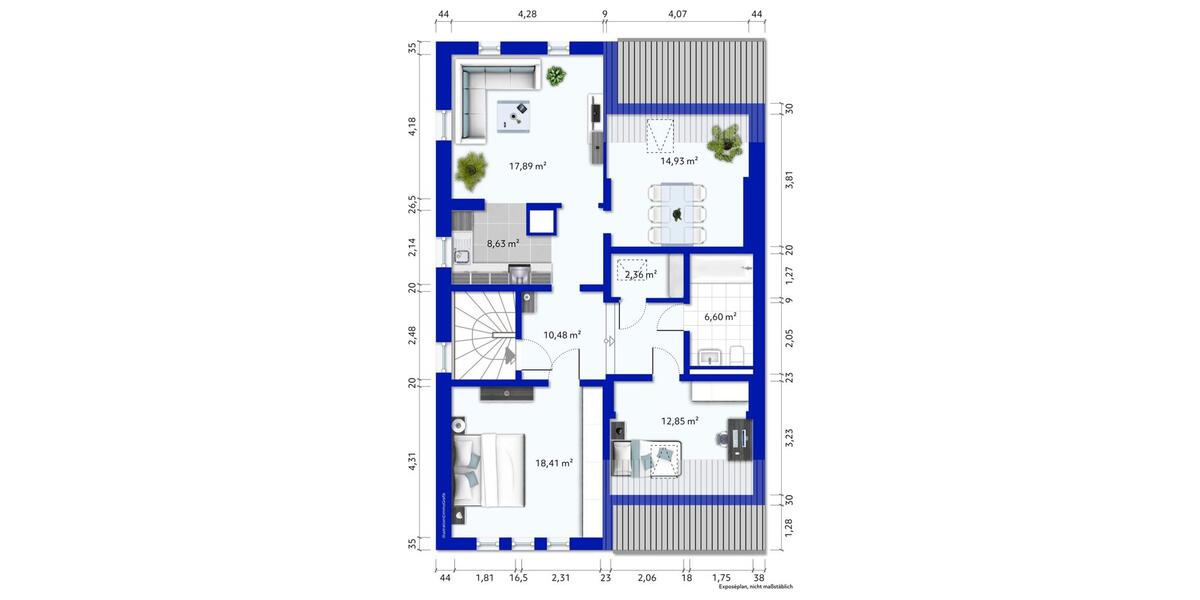 Dachgeschoßwohnung Quedlinburg - 4 Zimmer, 96 m&sup2;, 1.200&euro; | Angebot:25963655