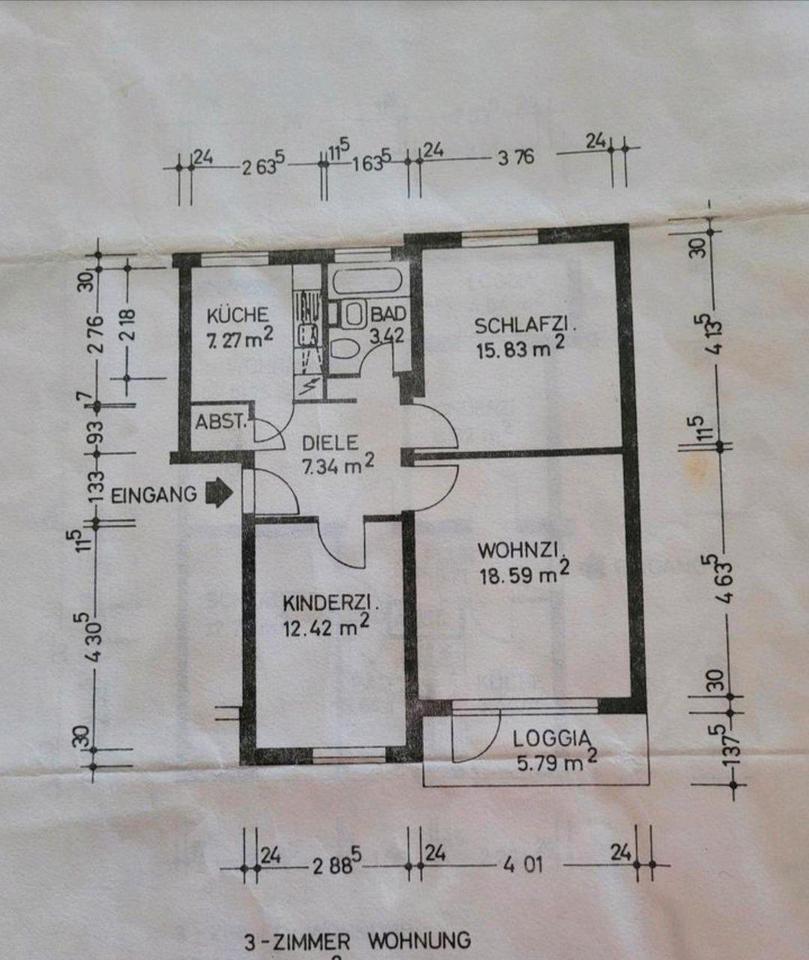 Wohnung zu vermieten