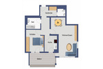 Etagenwohnung Nürnberg St Johannis - 2 Zimmer, 70 m&sup2;, 750&euro; | Angebot:26744683