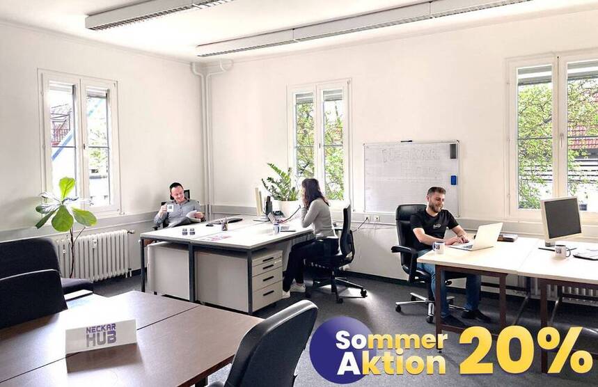 Hell & freundlich: Dein neues Büro in idealer Lage - All-in-Miete